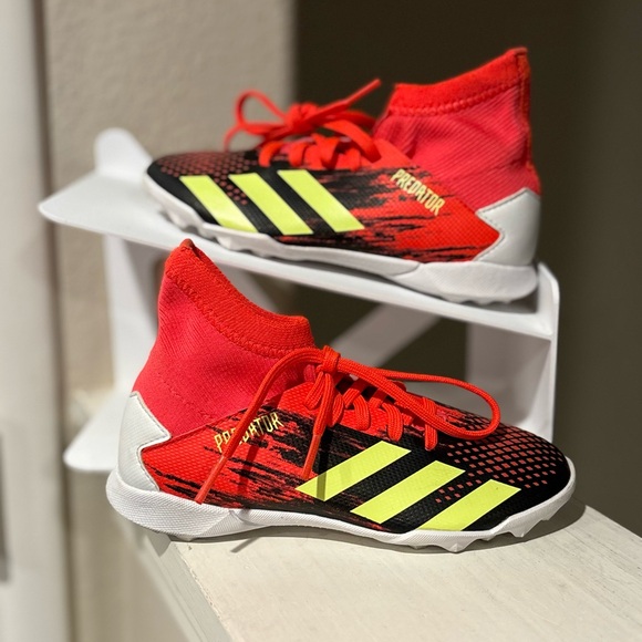 adidas Other - Adidas Predator 20.3 FG Kids Indoor Soccer Cleats Red FV3183 Toddler Sz 12